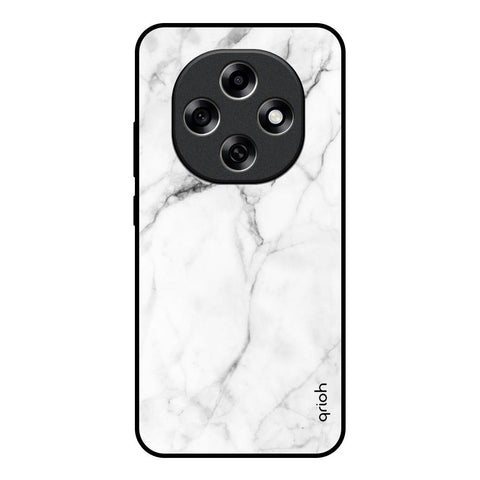 Modern White Marble Oppo F31 Pro 5G Glass Back Cover Online