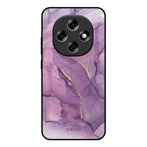 Purple Gold Marble Oppo F31 Pro 5G Glass Back Cover Online