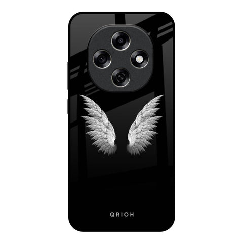 White Angel Wings Oppo F31 Pro 5G Glass Back Cover Online
