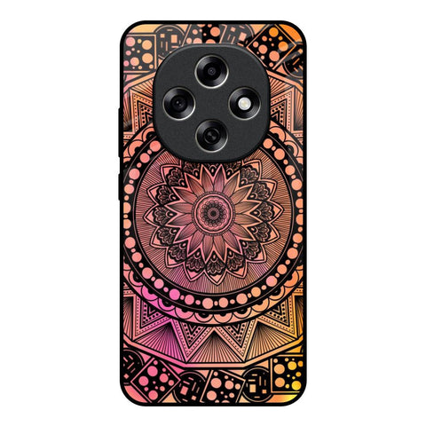 Floral Mandala Oppo F31 Pro 5G Glass Back Cover Online