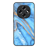 Vibrant Blue Marble Oppo F31 Pro 5G Glass Back Cover Online