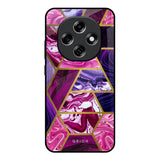 Electroplated Geometric Marble Oppo F31 Pro 5G Glass Back Cover Online