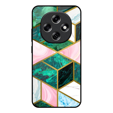 Seamless Green Marble Oppo F31 Pro 5G Glass Back Cover Online