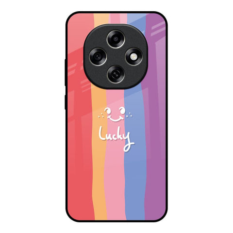 Lucky Abstract Oppo F31 Pro 5G Glass Back Cover Online