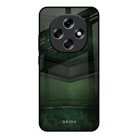 Green Leather Oppo F31 Pro 5G Glass Back Cover Online