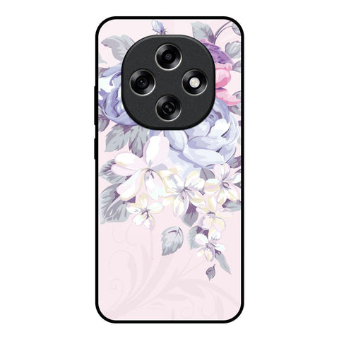 Elegant Floral Oppo F31 Pro 5G Glass Back Cover Online