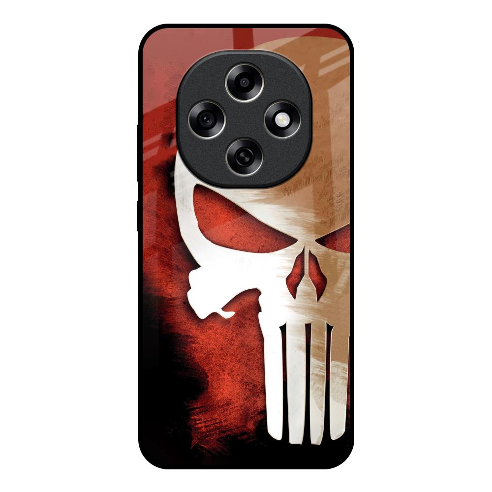 Red Skull Oppo F31 Pro 5G Glass Back Cover Online