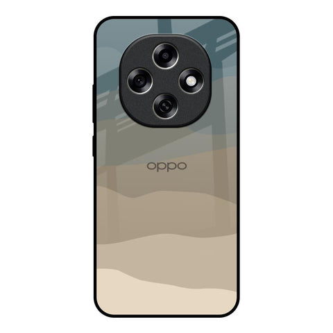 Abstract Mountain Pattern Oppo F31 Pro 5G Glass Back Cover Online