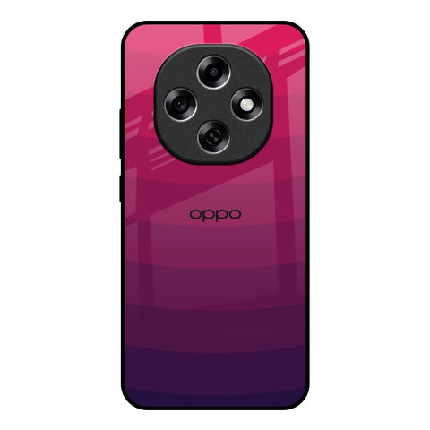 Wavy Pink Pattern Oppo F31 Pro 5G Glass Back Cover Online