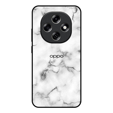 Satin White Marble Oppo F31 Pro 5G Glass Back Cover Online