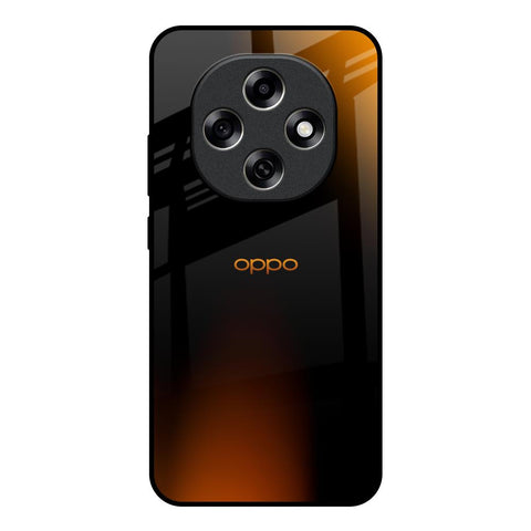 Orange Black Fusion Oppo F31 Pro 5G Glass Back Cover Online