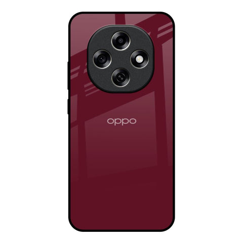Classic Burgundy Oppo F31 Pro 5G Glass Back Cover Online