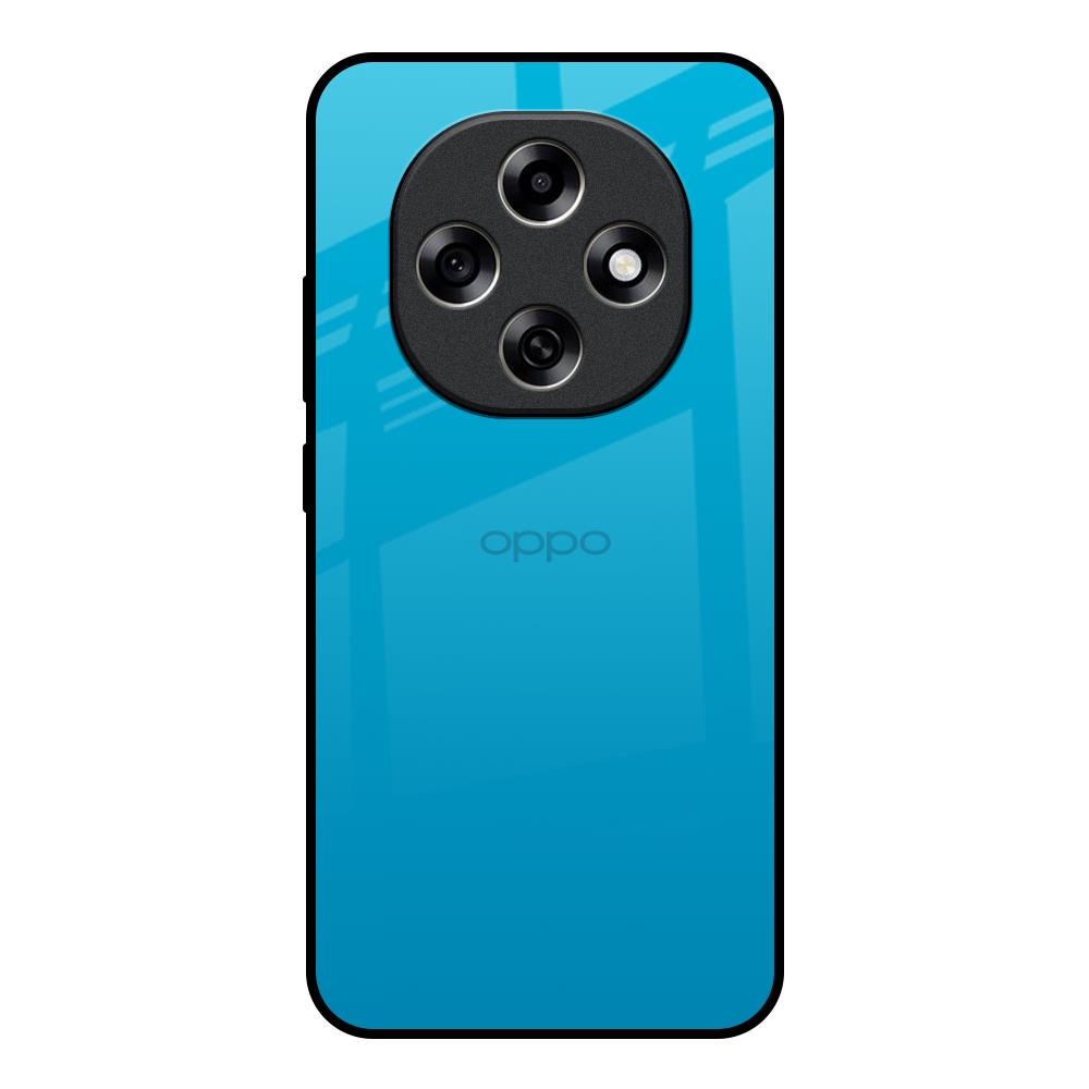 Blue Aqua Oppo F31 Pro 5G Glass Back Cover Online