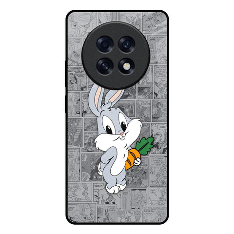 Cute Baby Bunny Oppo F31 Pro Plus 5G Glass Back Cover Online