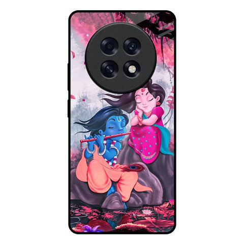 Radha Krishna Art Oppo F31 Pro Plus 5G Glass Back Cover Online