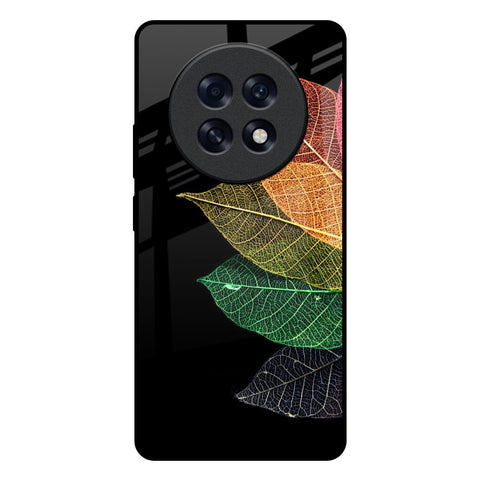 Colorful Leaves Oppo F31 Pro Plus 5G Glass Back Cover Online