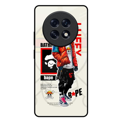 Bape Luffy Oppo F31 Pro Plus 5G Glass Back Cover Online