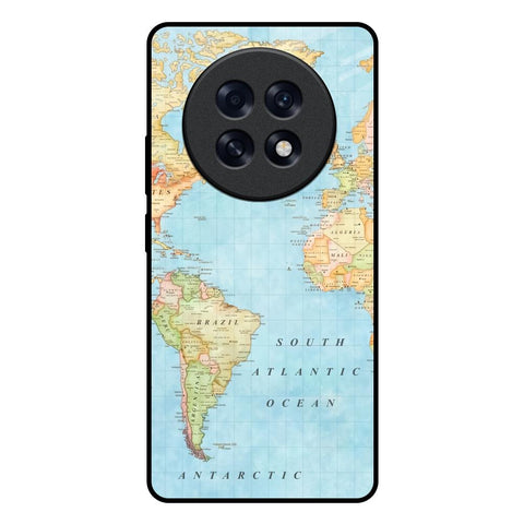 Travel Map Oppo F31 Pro Plus 5G Glass Back Cover Online