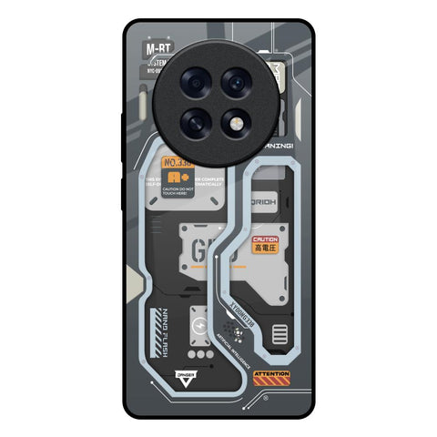 Retro Futuristic Oppo F31 Pro Plus 5G Glass Back Cover Online