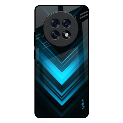 Vertical Blue Arrow Oppo F31 Pro Plus 5G Glass Back Cover Online