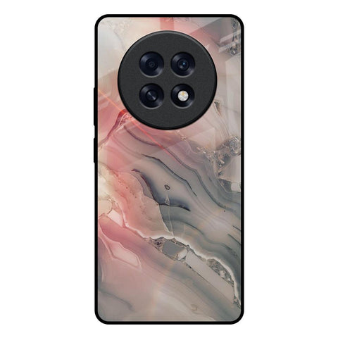 Pink And Grey Marble Oppo F31 Pro Plus 5G Glass Back Cover Online