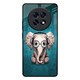 Adorable Baby Elephant Oppo F31 Pro Plus 5G Glass Back Cover Online