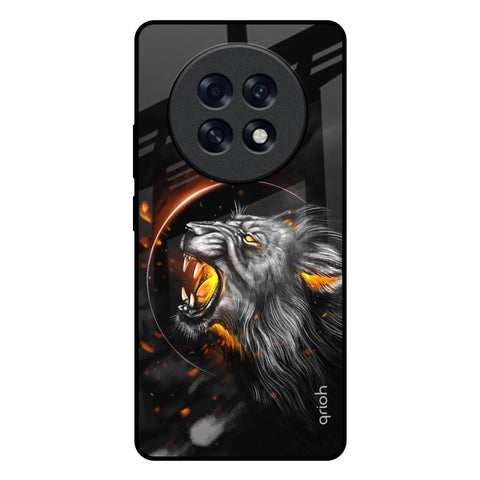 Aggressive Lion Oppo F31 Pro Plus 5G Glass Back Cover Online