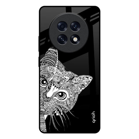 Kitten Mandala Oppo F31 Pro Plus 5G Glass Back Cover Online