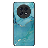 Blue Golden Glitter Oppo F31 Pro Plus 5G Glass Back Cover Online