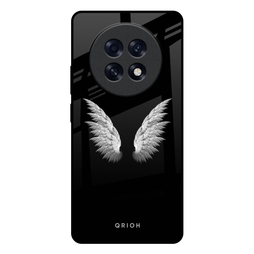 White Angel Wings Oppo F31 Pro Plus 5G Glass Back Cover Online