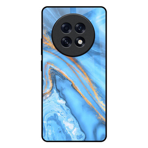 Vibrant Blue Marble Oppo F31 Pro Plus 5G Glass Back Cover Online