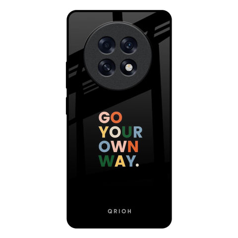 Go Your Own Way Oppo F31 Pro Plus 5G Glass Back Cover Online