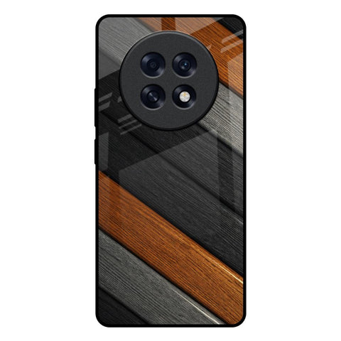 Tri Color Wood Oppo F31 Pro Plus 5G Glass Back Cover Online