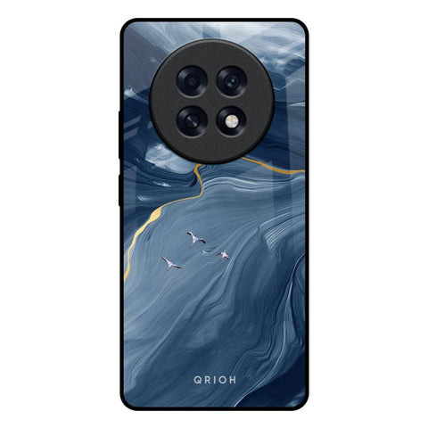 Deep Ocean Marble Oppo F31 Pro Plus 5G Glass Back Cover Online