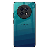 Green Triangle Pattern Oppo F31 Pro Plus 5G Glass Back Cover Online