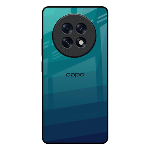 Green Triangle Pattern Oppo F31 Pro Plus 5G Glass Back Cover Online