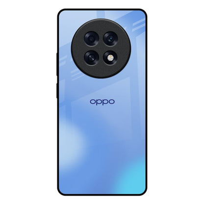 Vibrant Blue Texture Oppo F31 Pro Plus 5G Glass Back Cover Online