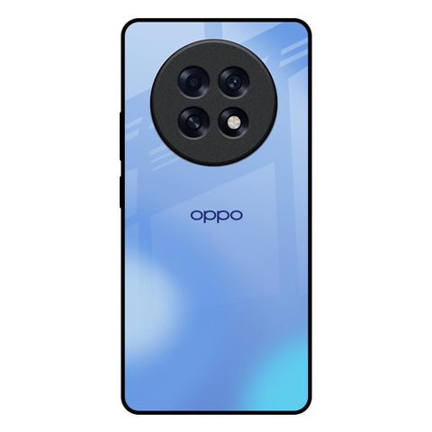 Vibrant Blue Texture Oppo F31 Pro Plus 5G Glass Back Cover Online