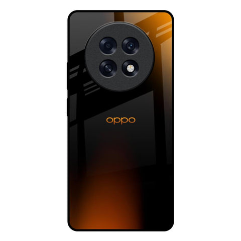 Orange Black Fusion Oppo F31 Pro Plus 5G Glass Back Cover Online