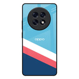 Pink & White Stripes Oppo F31 Pro Plus 5G Glass Back Cover Online