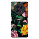 Flowers & Butterfly Oppo F31 Pro Plus 5G Glass Back Cover Online