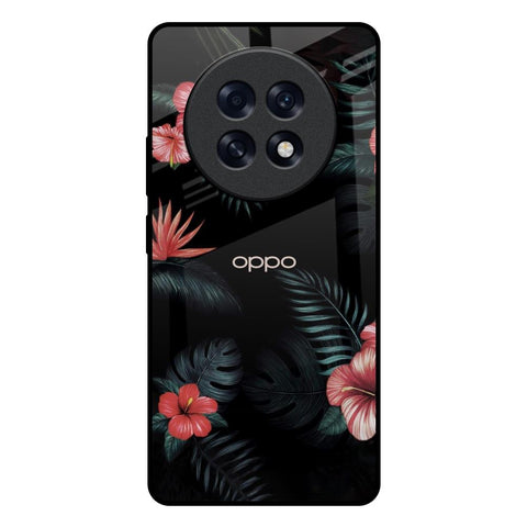 Tropical Art Flower Oppo F31 Pro Plus 5G Glass Back Cover Online