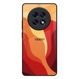 Magma Color Pattern Oppo F31 Pro Plus 5G Glass Back Cover Online
