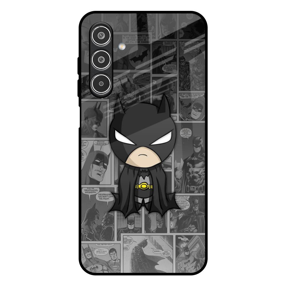 Cartoon Art Samsung Galaxy M17 5G Glass Back Cover Online