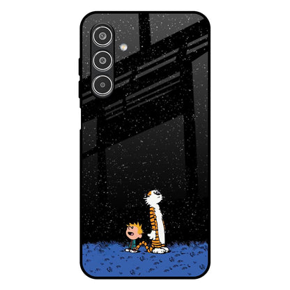Night Sky Star Samsung Galaxy M17 5G Glass Back Cover Online