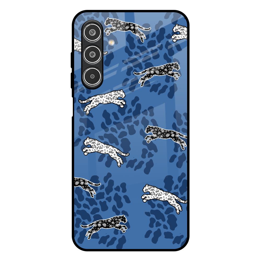 Blue Cheetah Samsung Galaxy M17 5G Glass Back Cover Online