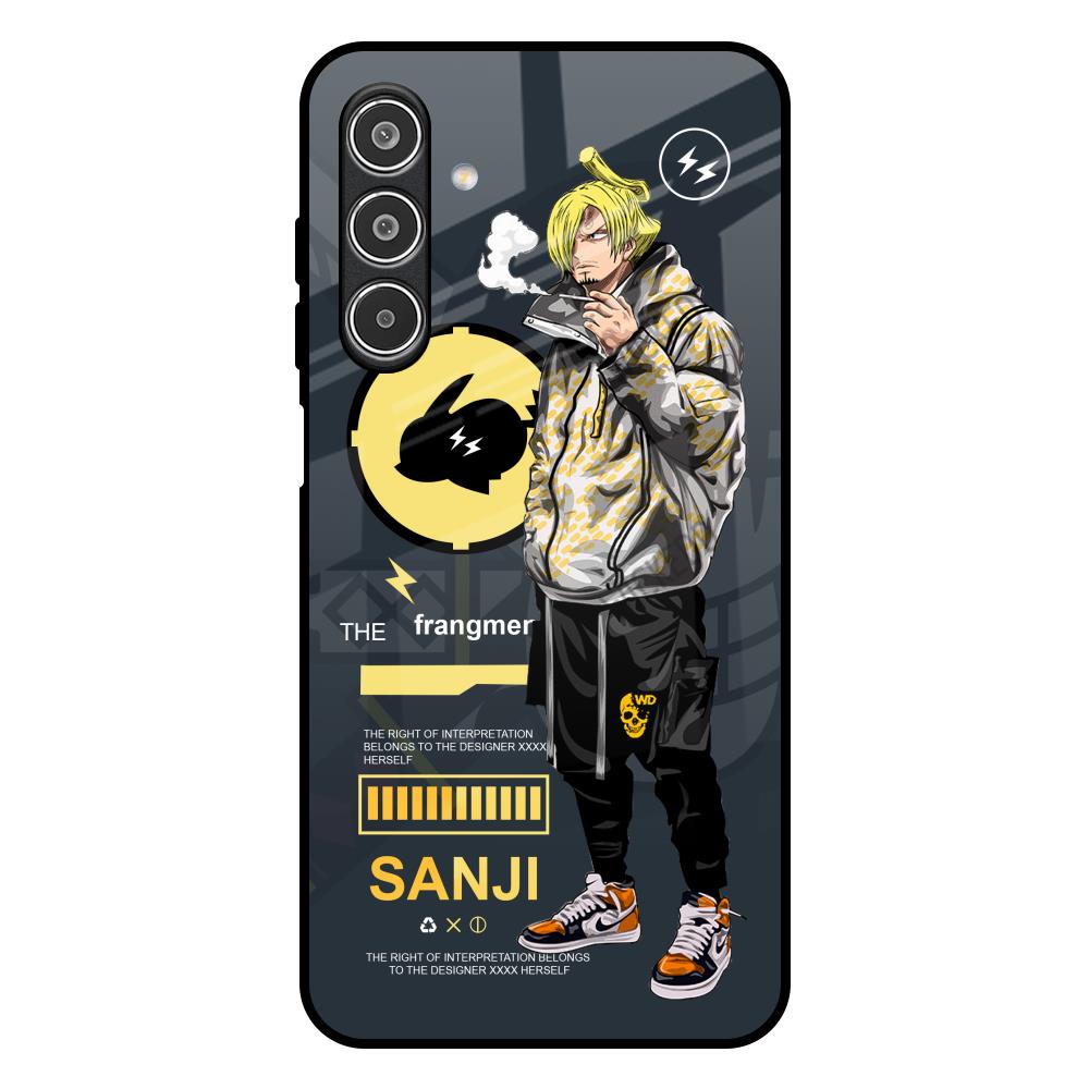 Cool Sanji Samsung Galaxy M17 5G Glass Back Cover Online