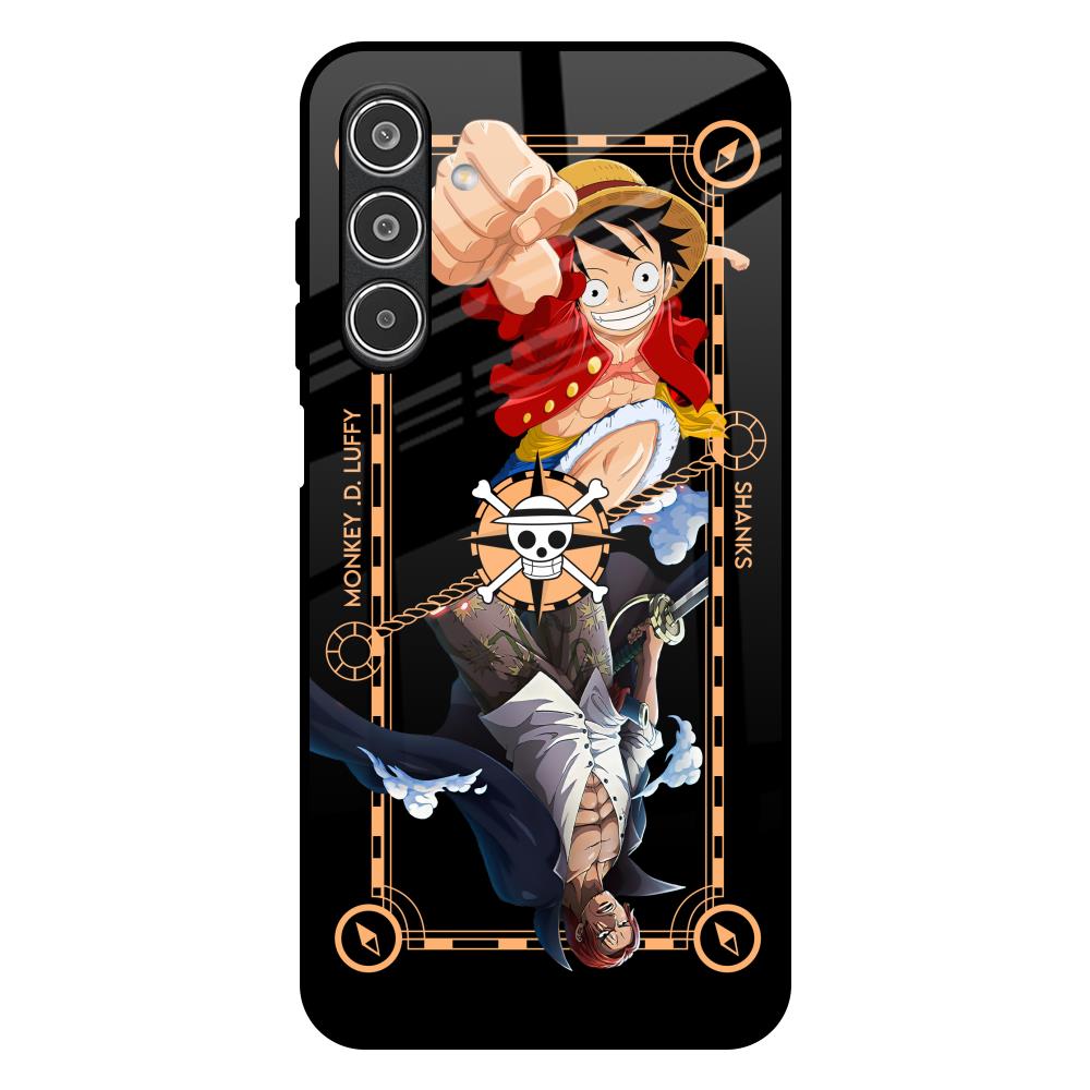 Shanks & Luffy Samsung Galaxy M17 5G Glass Back Cover Online