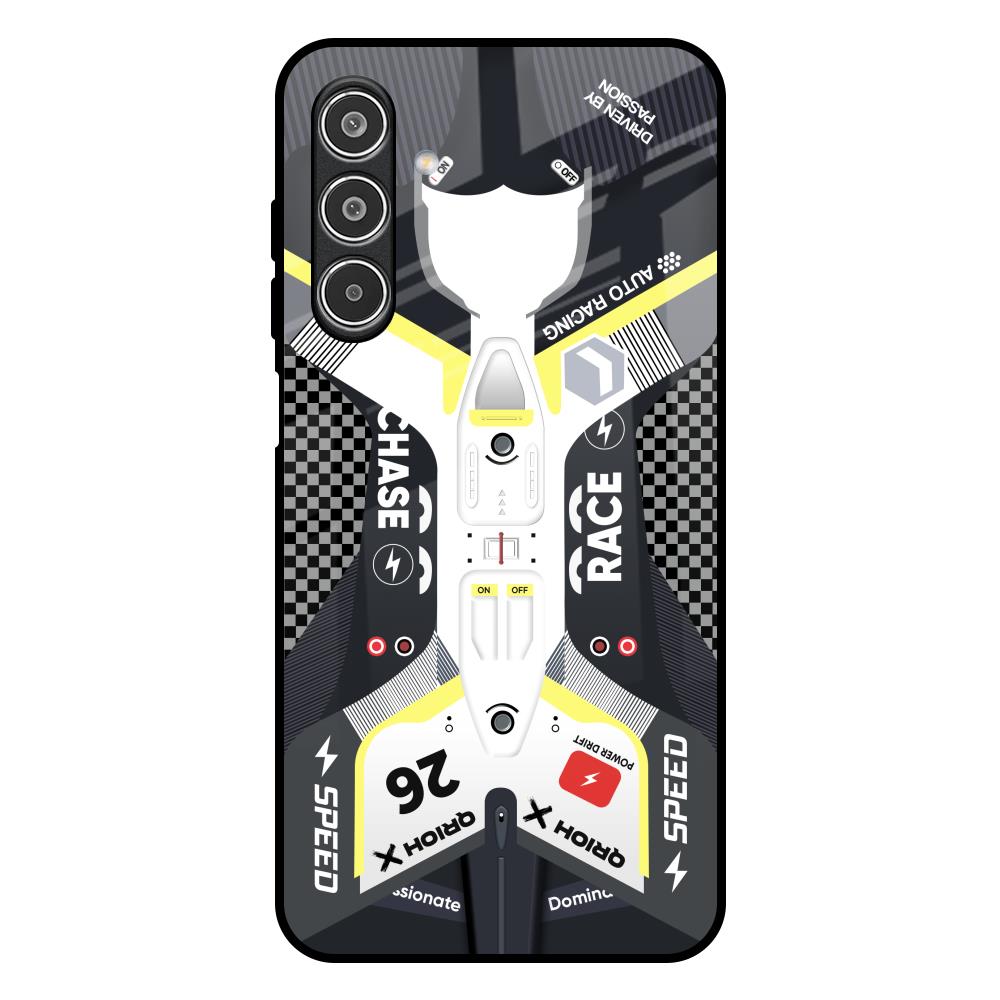 Car Enthusiast Samsung Galaxy M17 5G Glass Back Cover Online