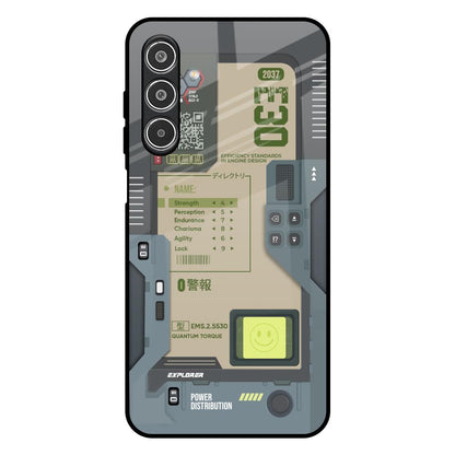 Art Station Samsung Galaxy M17 5G Glass Back Cover Online